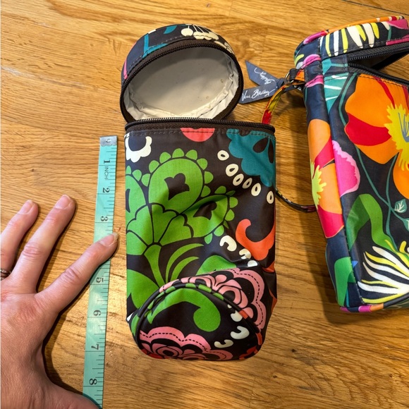 Vera Bradley Thirty One Lot Of 3 Insulated Cooler Bottle Holders Clip On Sippie - Picture 9 of 9